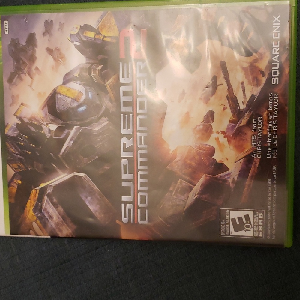 Xbox 360 Supreme commander 2